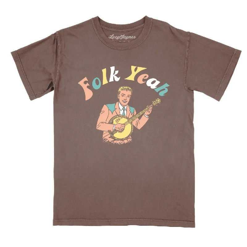 Folk Yeah Comfort Colors Tee