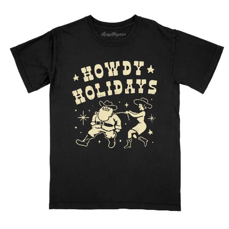 Howdy Holidays - Comfort Colors Tee