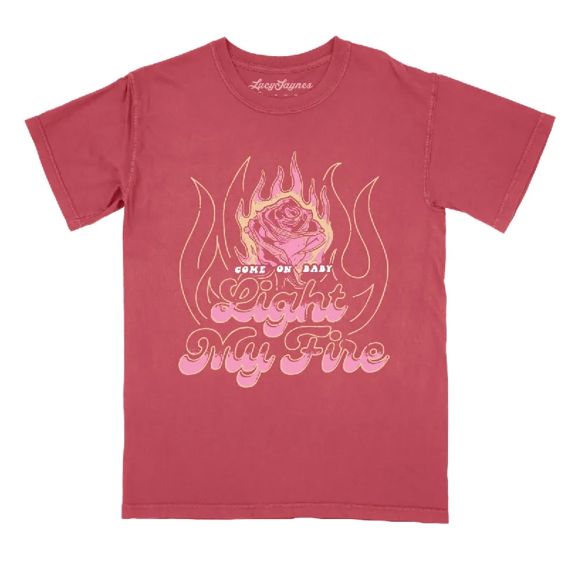 Light My Fire Comfort Colors Tee