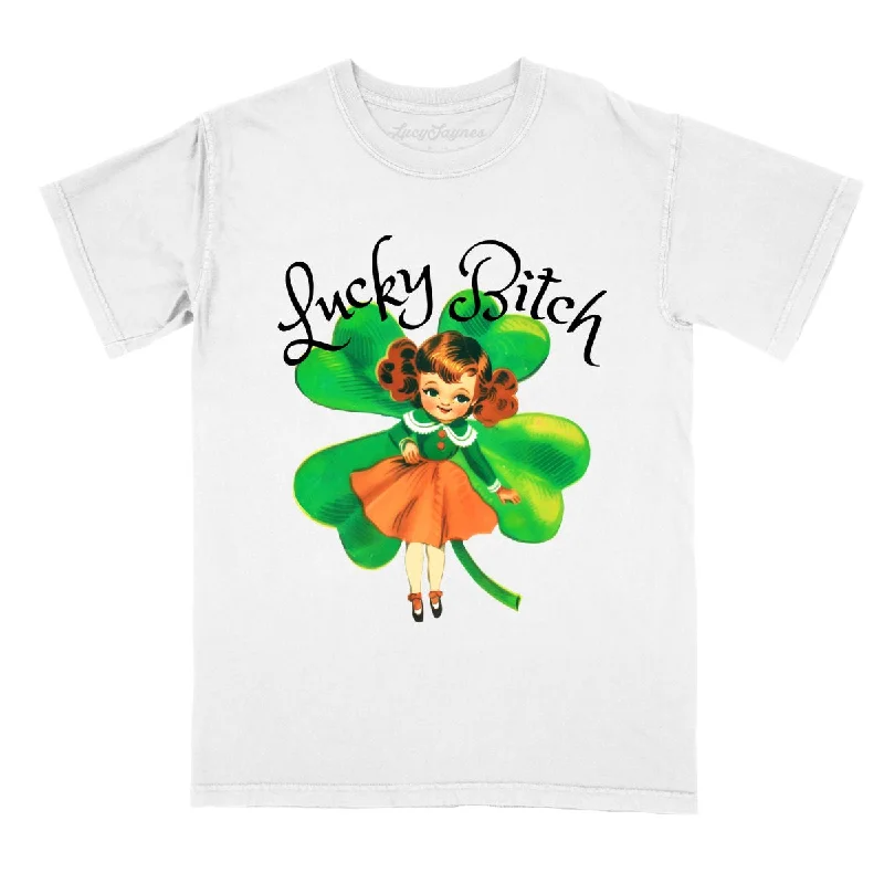 Lucky Bitch Comfort Colors Tee