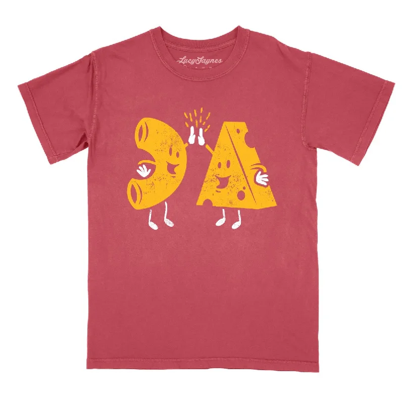 Mac And Cheese High Five Comfort Colors Tee