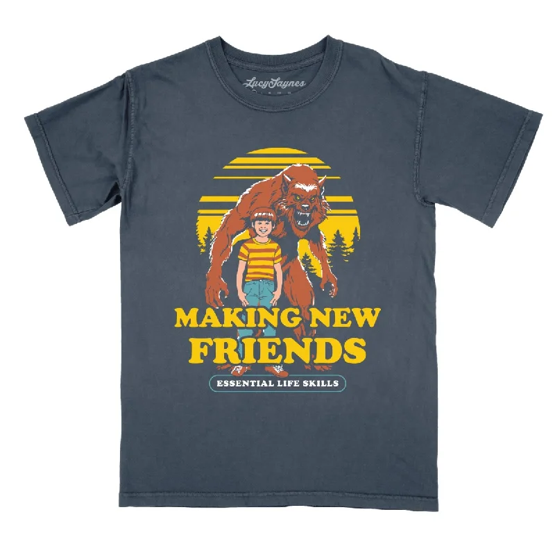 Making New Friends Comfort Colors Tee