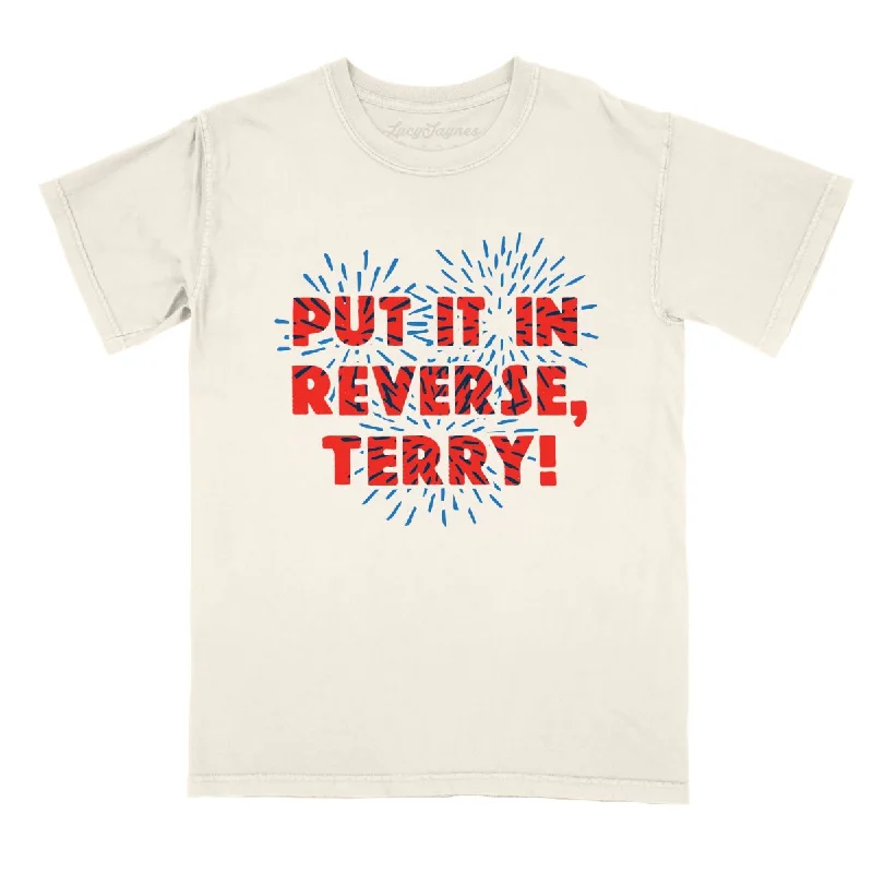 Put It In Reverse Terry Comfort Colors Tee