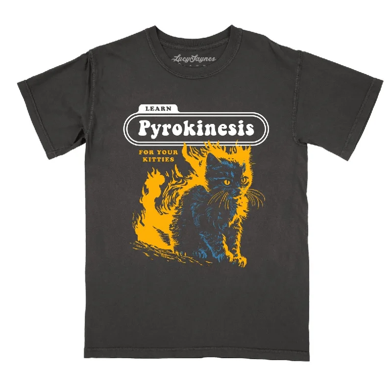 Pyrokinesis for Kitties Comfort Colors Tee