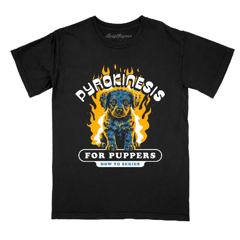 Pyrokinesis for Puppers Comfort Colors Tee