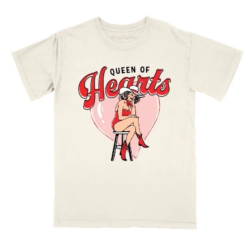 Queen Of Hearts Comfort Colors Tee