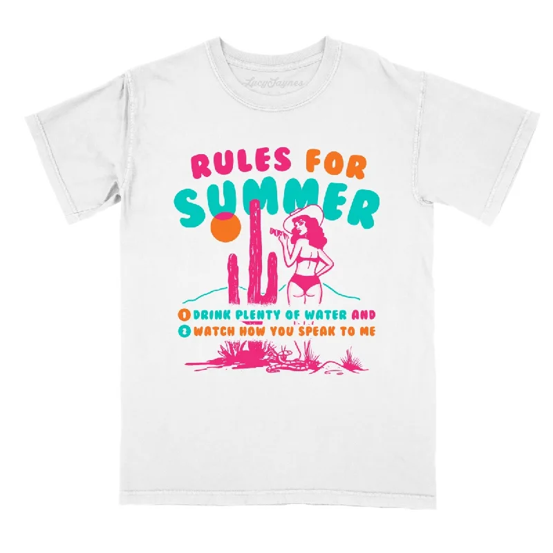 Rules For Summer Comfort Colors Tee