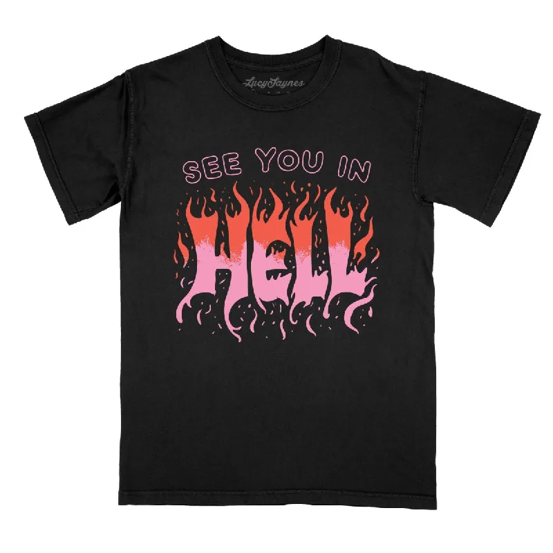 See You In Hell Comfort Colors Tee