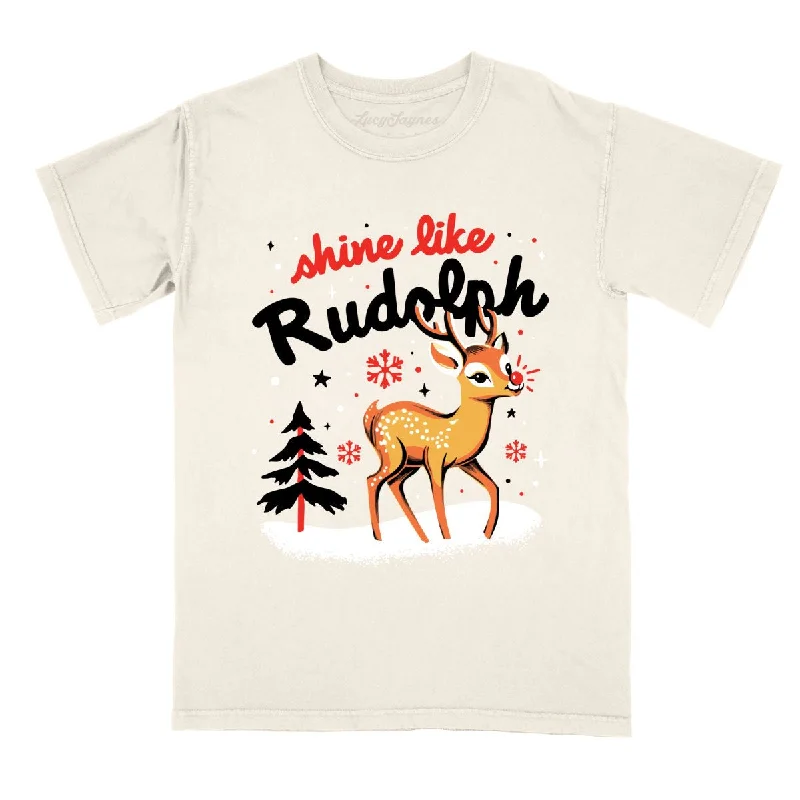 Shine Like Rudolph Comfort Colors Tee