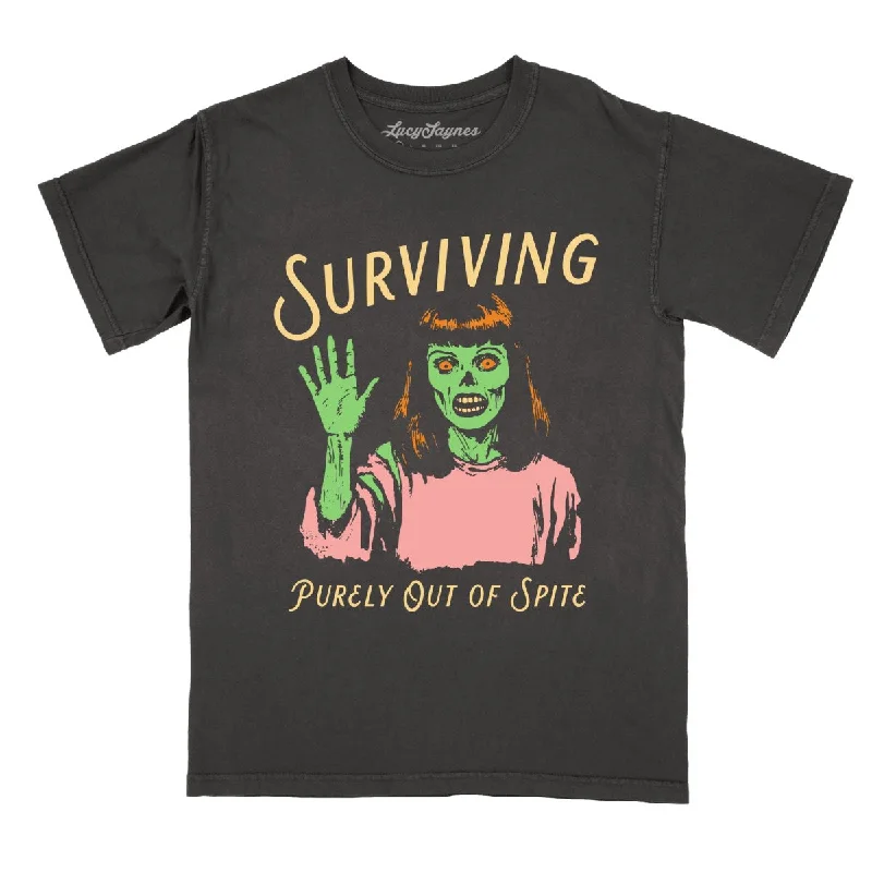 Surviving Purely Out Of Spite Comfort Colors Tee