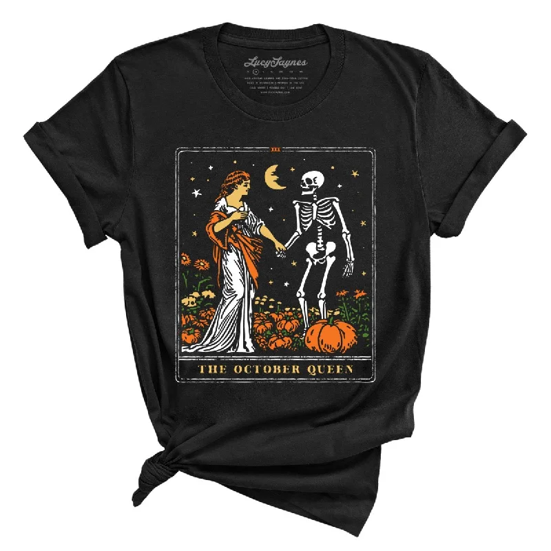 The October Queen Tarot Card Tee