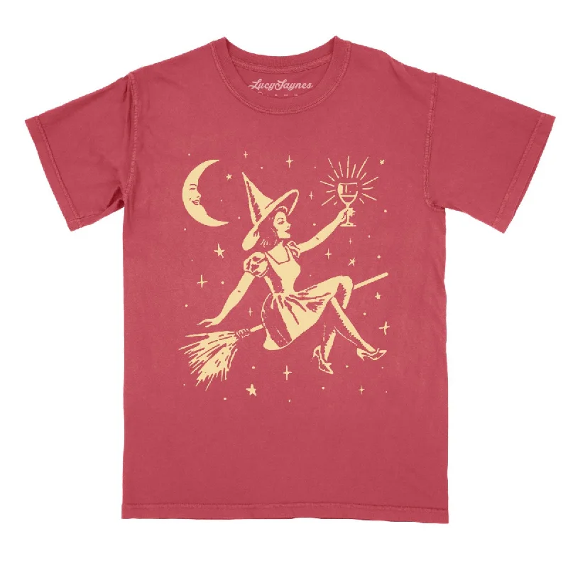 Witchy Wine Comfort Colors Tee