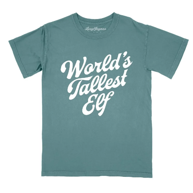 World's Tallest Elf Comfort Colors Tee