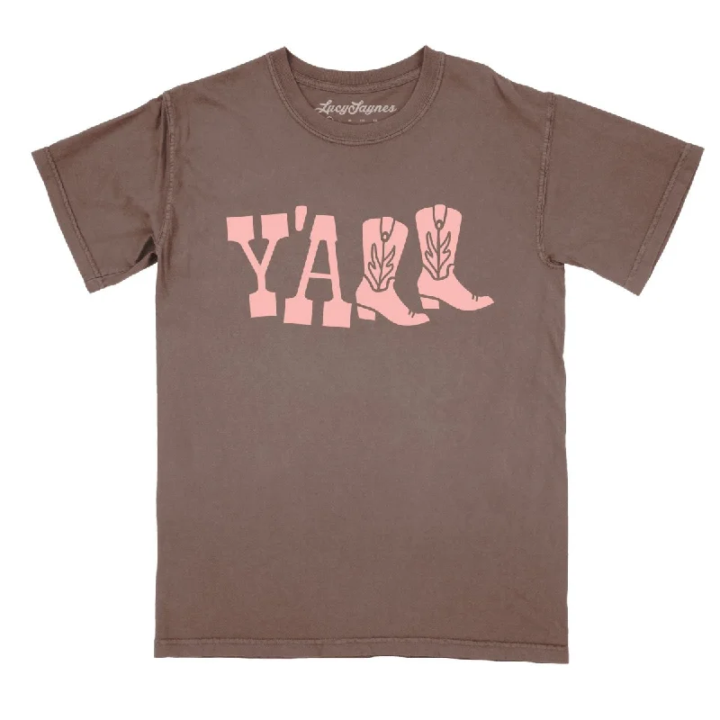 Y'all Boots Comfort Colors Tee