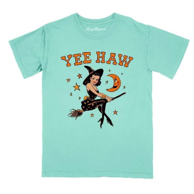 Yee Haw Witch Comfort Colors Tee