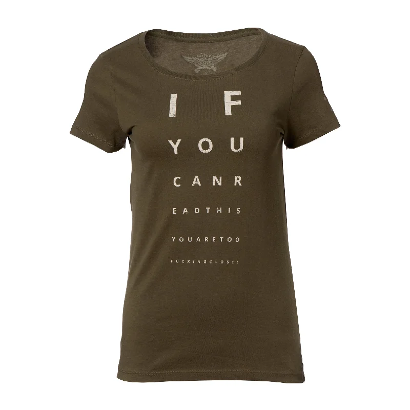 Women's T-Shirt If you can read this army