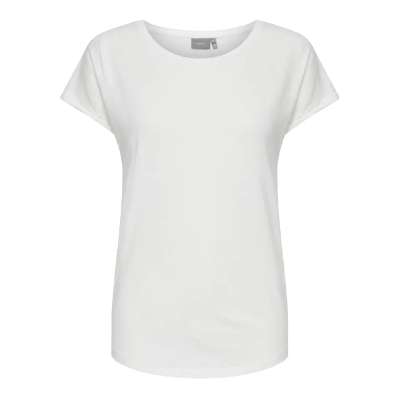 B Young Pamila Short Sleeve T-Shirt Off White