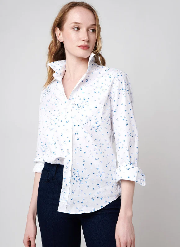 Barry Butterflies Print Shirt