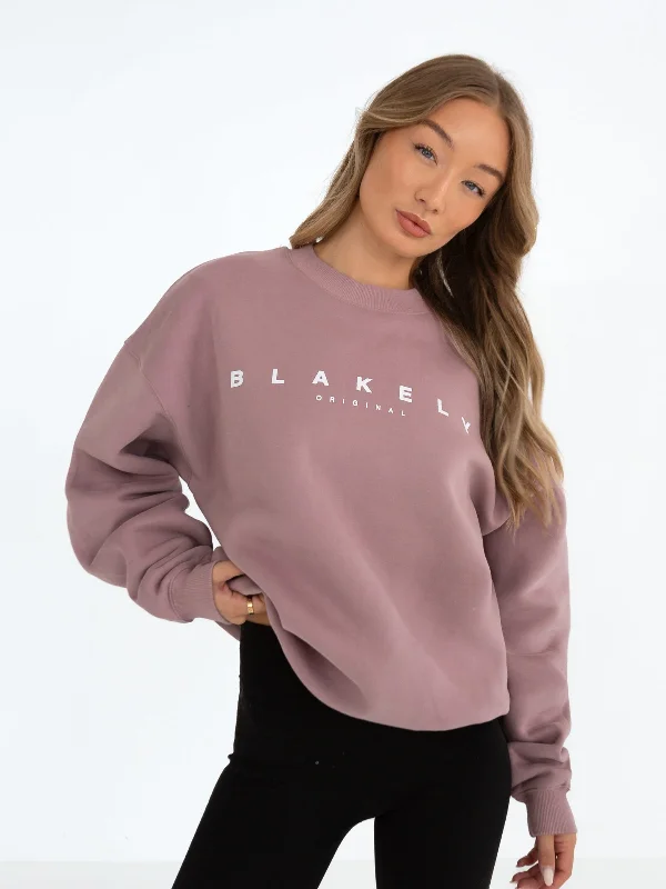 Composure Oversized Sweater - Dusty Pink