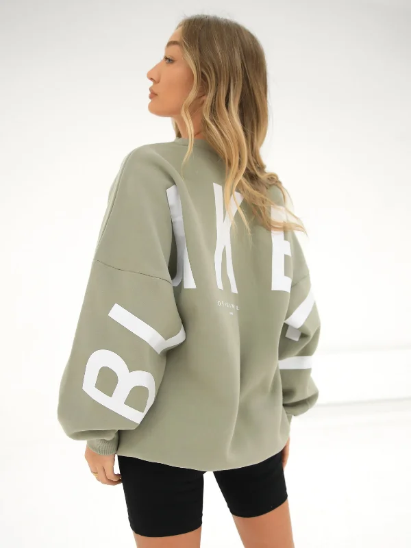 Isabel Oversized Sweater - Olive