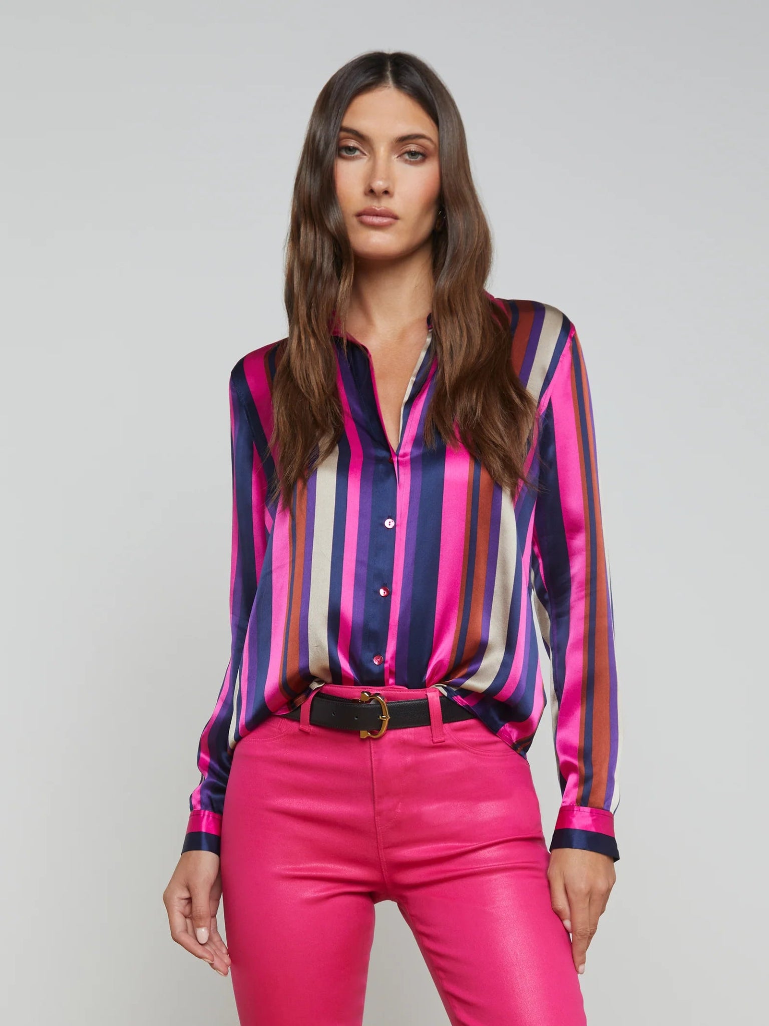 L'Agence - Ruby Tyler Silk Blouse